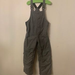 Gray / Gray Boys Snow pants / bibs, size 5